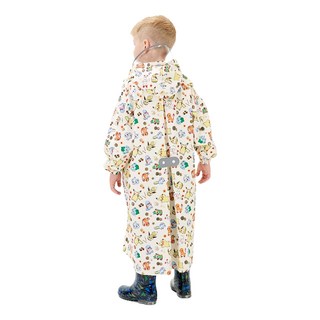 愛北鼻 親子同款防水雨衣 加厚款, 皮卡丘, XL碼