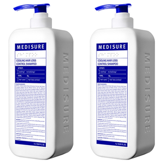 MEDISURE 涼爽強健髮根洗髮精, 1L, 2瓶