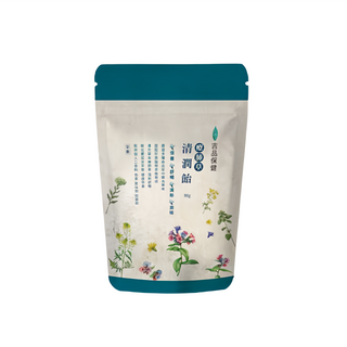 吉品保健 療肺草清潤飴 清新舒暢, 80g, 1包