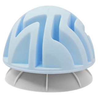 Haipis 吸附式按摩球 圓形 5.5x6.5x6.5cm, 藍色, 1個