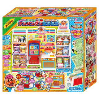 SEGA 麵包超人 傢傢酒玩具，對象年齡3歲以上, 便利店, 1組