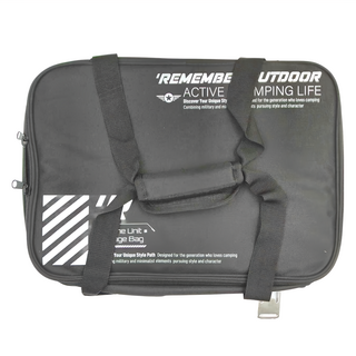 REMEMBER OUTDOOR IGT全能厚款收納包, 多把手設計, 4側把手+上蓋加厚把手, 夜幕黑, 1個