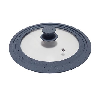 Asum 矽膠通用玻璃鍋蓋，22cm 24cm 26cm 27cm, 1個