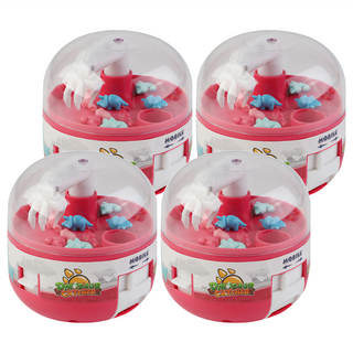 迷你抓恐龍娃娃機 兒童益智玩具, 4個