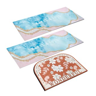 寢室安居 買2送1軟式珪藻土廚房地墊3件組, 極光銀河, 1組