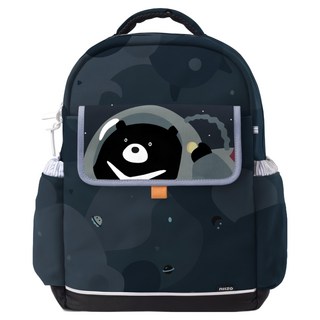 niizo 超輕量護脊書包 中低年級(身高110~140cm)適用 宇宙黑