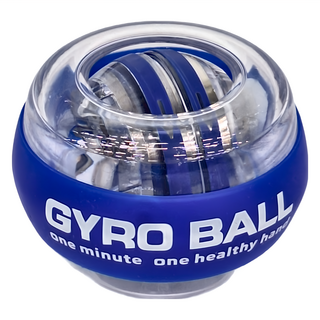 LifeHouse 炫彩發光腕力球, 藍色/無燈款+專用球包, 7 x 7 x 5cm, 1個