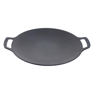 Lacena 大理石重力鑄造不沾烤盤，韓國製造，鑄鐵材質導熱迅速，一鍋多用，適用於電磁爐/瓦斯爐/卡式爐/電爐/鹵素爐, 30cm, 1個