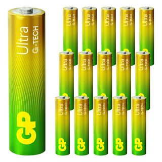 GP Batteries 超霸 特強鹼性電池Ultra 3號 16入, 4顆, 4組