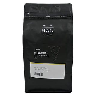 HWC 黑沃咖啡 序曲系列 第5號協奏曲 阿拉比卡 CQI國際杯測評審監製, 咖啡豆(無研磨), 454g, 1包