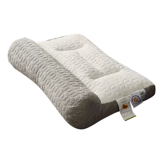 HONDONI 日式反牽引護頸枕 0.5公分 柔軟舒適 吸濕透氣, 乳膠款, 1個, 48 x 74cm