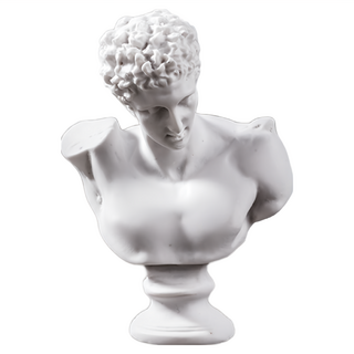 F&G 迷你樹脂像-海路梅斯 10007, DIY工藝配件，精緻古典雕像，微景觀裝飾, 1入