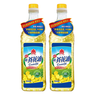 義美 100%純芥花油, 1L, 2瓶