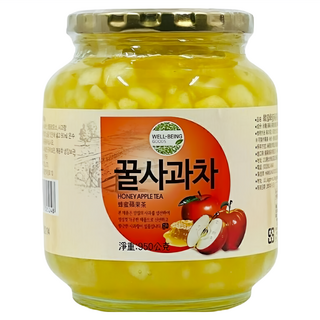 宸果 韓國蜂蜜蘋果茶 950g 罐裝 口感豐富 沖泡方便, 1入, 1罐