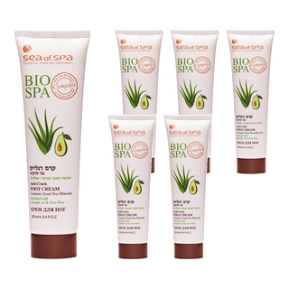 Sea of Spa 酪梨蘆薈抗裂腳霜 100ml，舒緩敏感，滋潤保濕, 6條, 1件