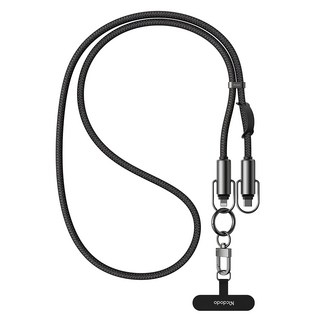 Mcdodo 麥多多 二合一 手機掛繩 Type-C TO Lightning PD 36W大功率充電線, 1.2m, 卡其色, 1個