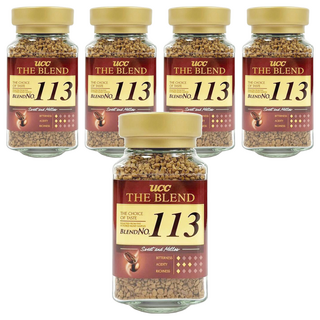 ucc THE BLEND 113精製即溶咖啡, 90g, 1罐, 5罐
