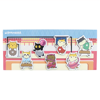 黃阿瑪的後宮生活 後宮運動會造型磁鐵, 體操 多色, 1個