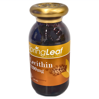 SpringLeaf 綠芙特級 卵磷脂膠囊 1200mg, 200顆, 1罐