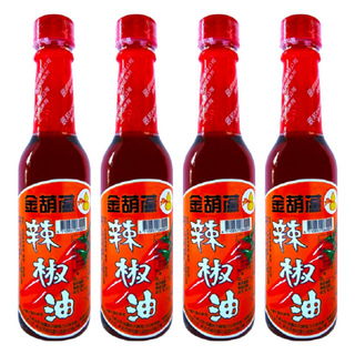 金葫蘆 辣椒油, 220ml, 4瓶