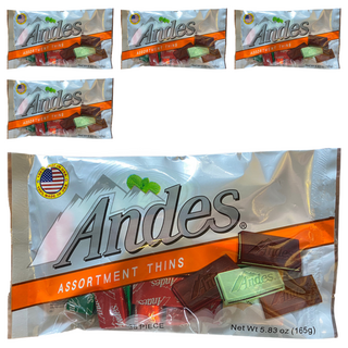 Andes 安迪士 綜合可可薄片, 35片, 165g, 5包