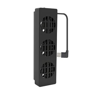 DOBE SWITCH 主機散熱風扇 TNS-1719 適用於 Nintendo Switch 原廠底座, 1個, 黑色