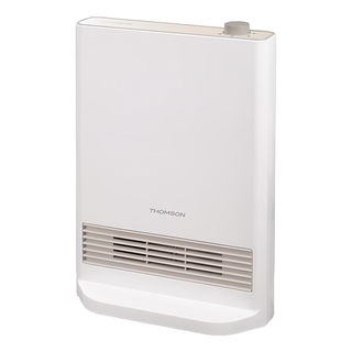THOMSON 湯姆盛 直立式石墨烯暖風機 TM-SAW37F，四段風力調節，廣角送風，快速升溫, 白色, 1個