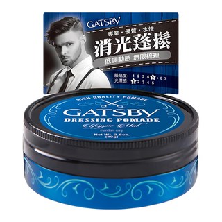 GATSBY 經典消光髮油, 80g, 1件