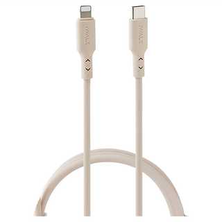 iWALK Lightning to Type C 充電傳輸線 150cm, 錫蘭奶, 1條