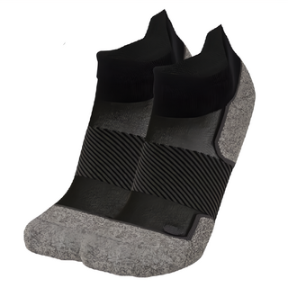 OS1st Active Comfort 運動舒適襪 短版 17%竹炭纖維 台灣製造, S, 黑色