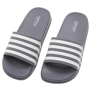 TAY SONG 太松 簡約和風室外拖鞋, 灰色