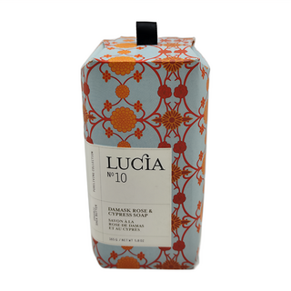 LUCIA 達馬斯克玫瑰皂 165g 1塊 - 天然手工皂 溫和潔淨 玫瑰香氛
