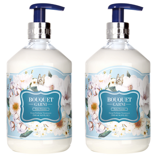BOUQUET GARNI 香水護髮素, 500ml, 嬰兒爽身粉香, 2瓶