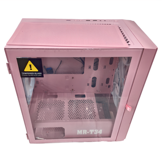 infotec 英富達 電腦機殼 USB3.0 彩色定光大風扇 玻璃機殼, MR T34, 1組