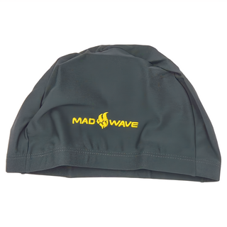 MADWAVE 萊卡泳帽，80%尼龍，20%萊卡, FREE(單一尺寸), 灰色, 1個