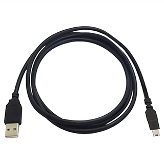 i-gota 愛購它 迷你5P扁線 鍍金頭 USB2.0超薄型高速傳輸線, 3m, 1條