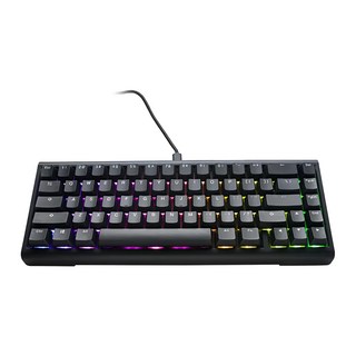 Ducky ProjectD Tinker 65% 客製化機械式鍵盤 RGB 熱插拔 Cherry 青軸 中文 PKTI2367AST-CCTWPDOECLAAW1 原廠保固, 經典黑, 1個