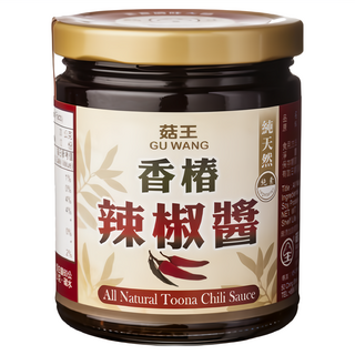 菇王 香椿辣椒醬, 香辣爽口，開胃下飯, 240g, 1罐