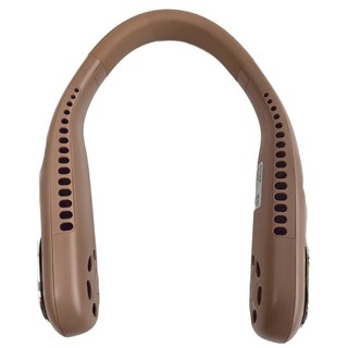 Kinyo 無葉渦輪隨行頸掛扇, UF-373, 棕色