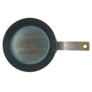 LOGOS 鐵匠平底煎盤16-BC 鐵鍋 蓄熱性佳, 1個, 黑色