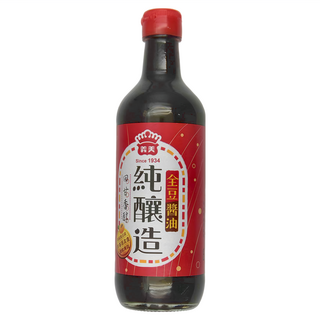 義美 全豆純釀造醬油, 420ml, 1瓶