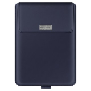 LESTAR 超薄防水可折疊3折支架筆電包/內膽包4件組 通用款 15/16吋適用, 藍色, 1組