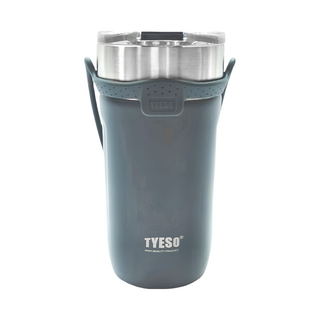 TYESO 泰碩 便攜不鏽鋼保溫杯, 深藍, 550ml, 1個