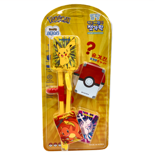 PoKeMoN 寶可夢 寶可夢面板學習筷 17.8 x 4.5cm, 黃色, 1組