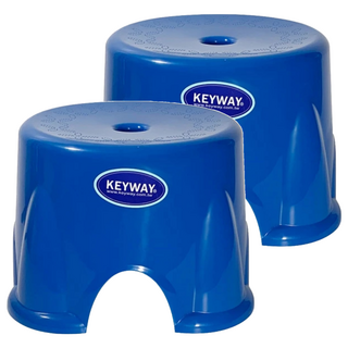 KEYWAY 聯府 圓椅 塑膠椅, 顏色隨機, 2組