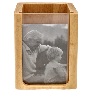 木製良品 實木時光筆筒 直款, CAFJ0013A, 1個