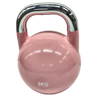 AB Sport 鋼製競技壺鈴 8KG, 粉色, 1個