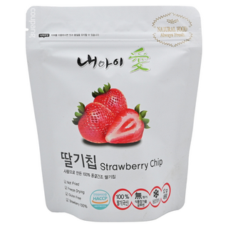 Naeiae 嬰幼兒水果風味果乾 草莓 適合1歲以上寶寶 無添加 成分簡單安心, 12g, 1包