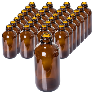 REQIR 精油玻璃瓶 50ML 88入 不含瓶蓋, 茶色, 1組