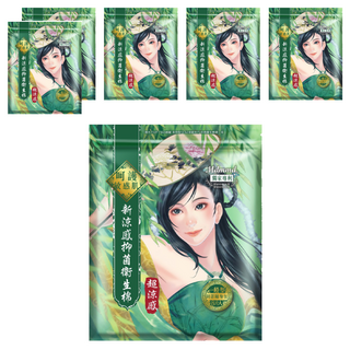 Mdmmd. 明洞國際 新涼感抑菌衛生棉 超涼感 一般型, 專為台灣氣候設計 涼感持久8小時 0.2cm極薄透氣棉片, 一般型 24.5cm, 8片, 6包